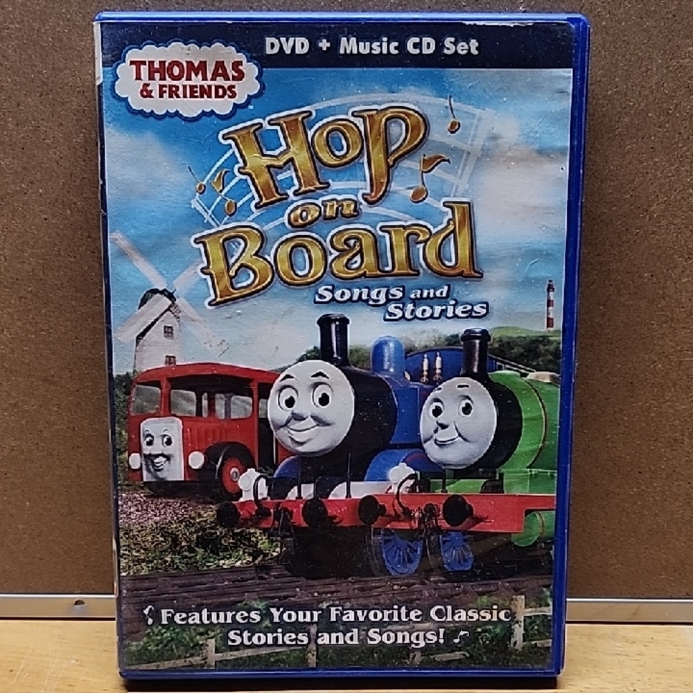 Thomas & Friends DVD and Music CD Set